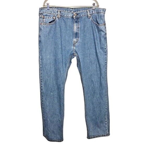 Levi’s 505 Jeans Men’s Size 42 x 32 Actual 40 x 31 Regular Fit Straight Leg - Picture 1 of 11